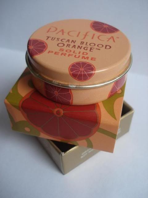 Review: Shizo - Pacifica solid perfume - Tuscan Blood Orange